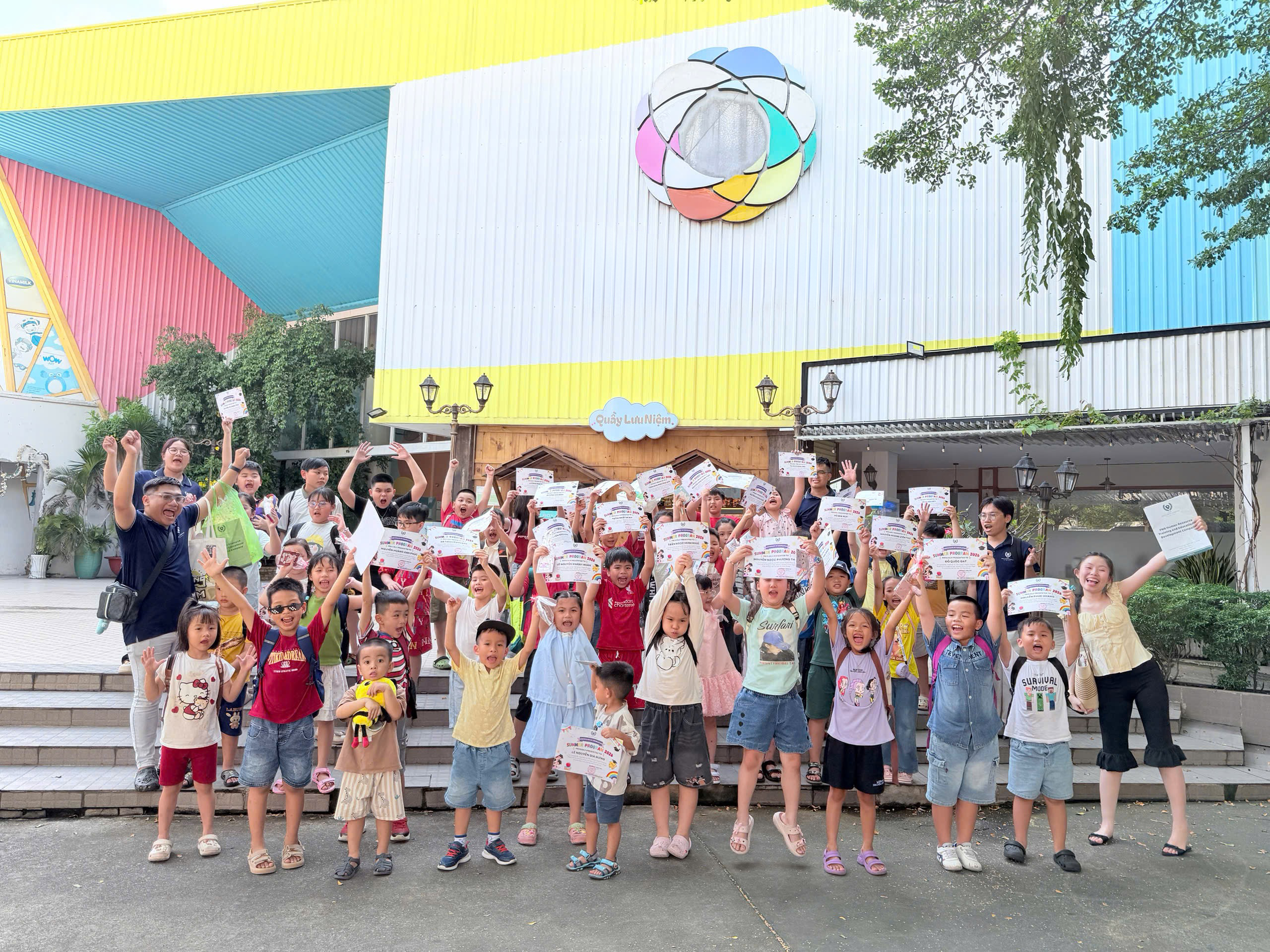 Lớp học dự án tiếng Anh tại FND Education