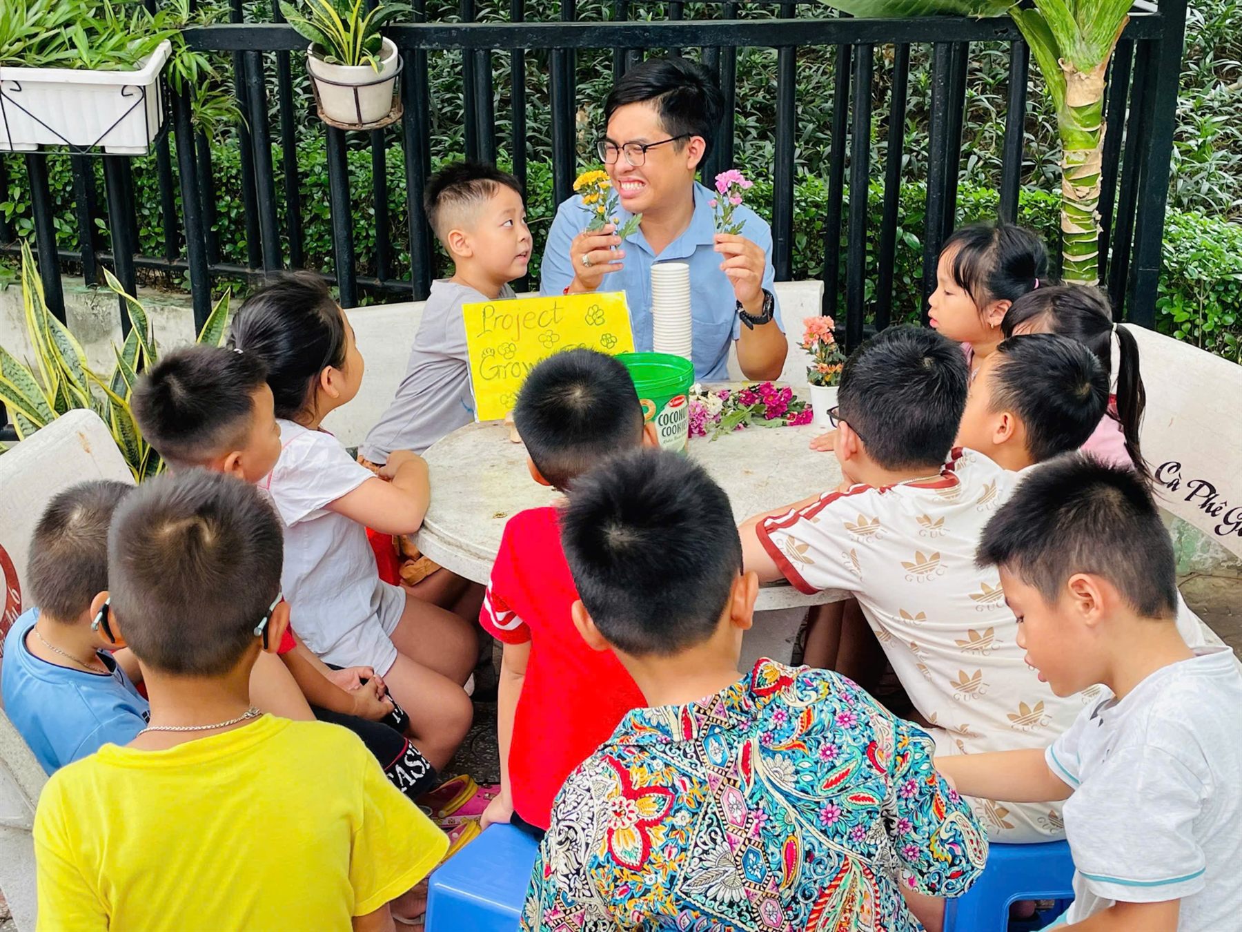 Lớp học dự án tiếng Anh tại FND Education